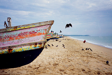 fishing boats, Trivandrum