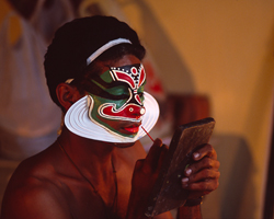 Kathakali dancer