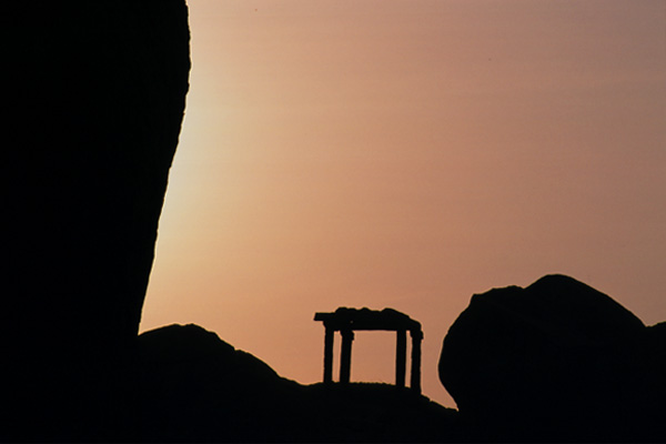 sunrise, Hampi