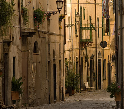 street in Finalborgo