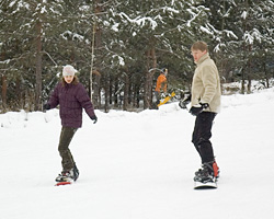 snowboarding