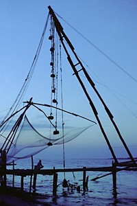 Chinese fishing nets, Kochi