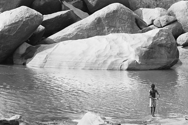 Hampi river