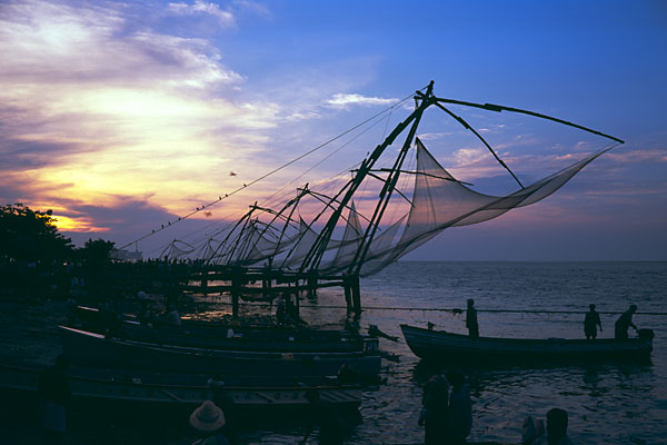 Chinese fishing nets, Kochin