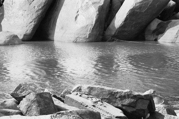 Hampi river