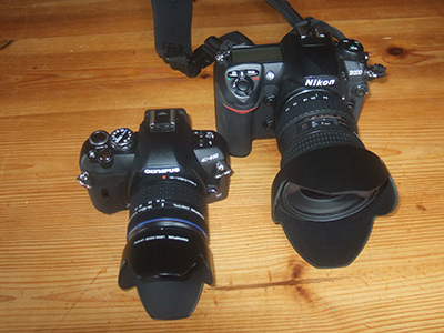 Nikon D200, Olympus E410